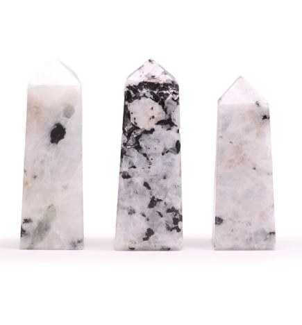 Obeliscos de Gemas aprox. 5 cm - Piedra de la luna