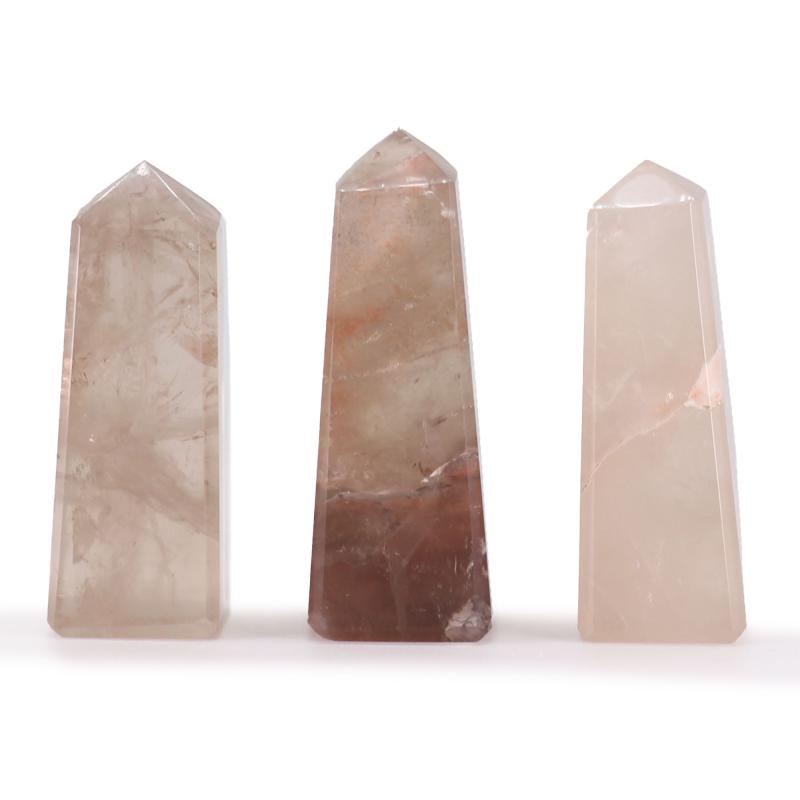 Obeliscos de Gemas aprox. 5 cm - Cuarzo ahumado