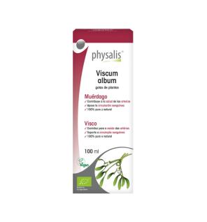 Viscum album Muerdago extracto hidroalcoholico Bio 100 ml Physalis