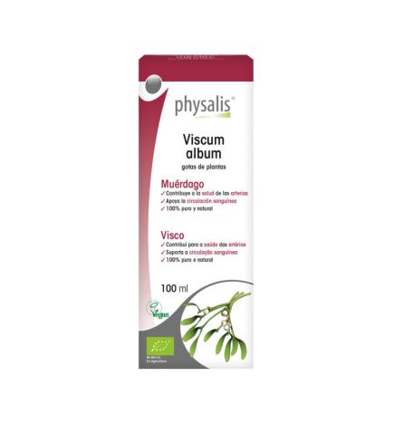 Viscum album Muerdago extracto hidroalcoholico Bio 100 ml Physalis