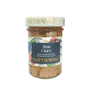 Atun claro MSC con tomate seco en aceite oliva 212ml Emperatriz