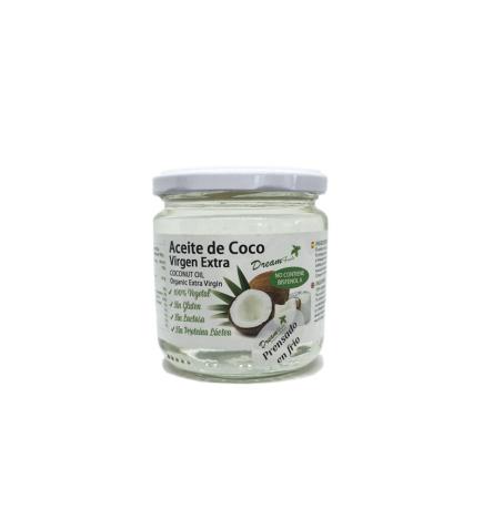 Aceite de coco virgen extra Bio 250 g Dream Foods