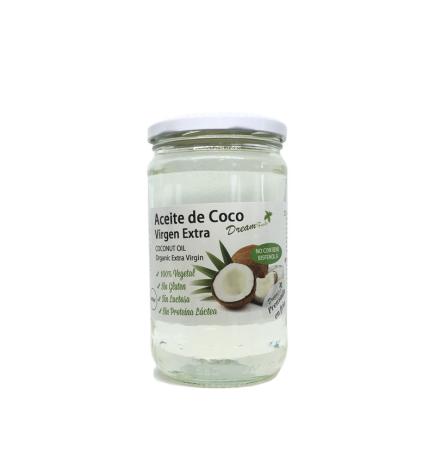 Aceite de coco virgen extra Bio 400g Dream Foods