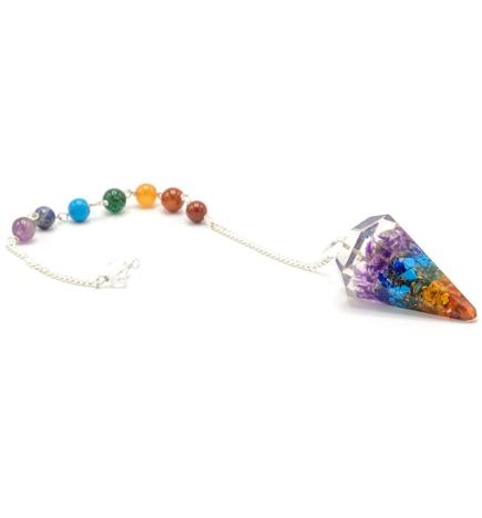 Péndulo del Chakra del Poder de la Orgonita - Chakra