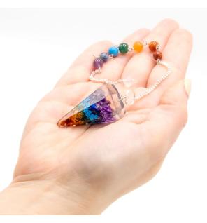 Péndulo del Chakra del Poder de la Orgonita - Chakra