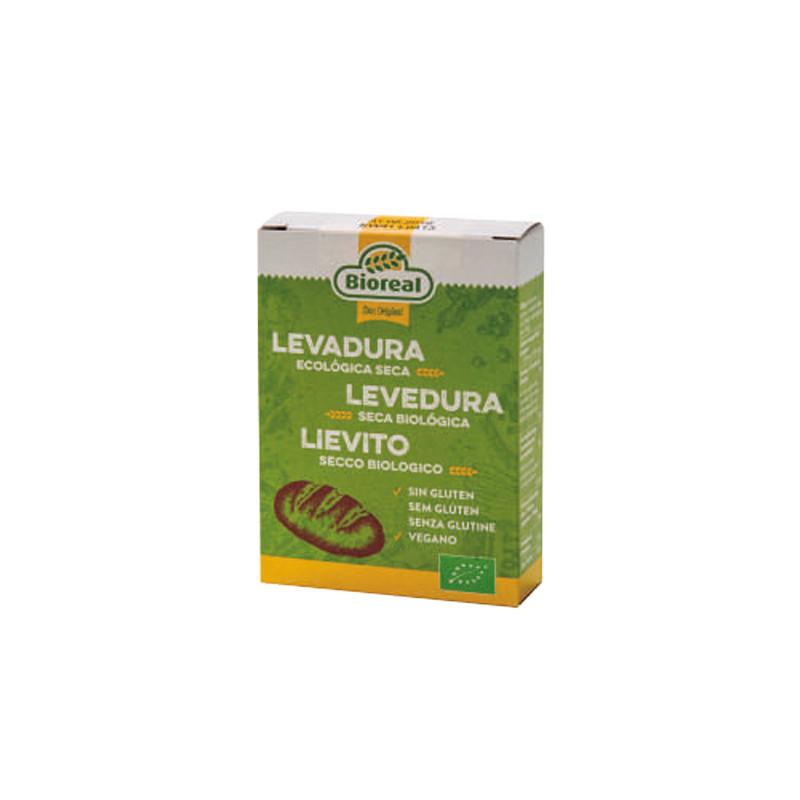 Levadura seca activa Sin Gluten Bio 5x9g Bioreal