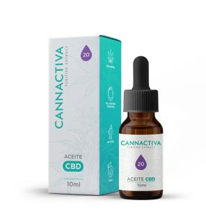 Aceite Purificado CBD Cannabidiol 20% 10ml Cannactiva