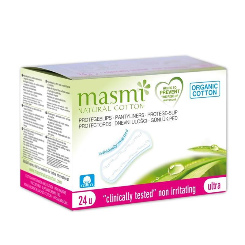 Protegeslip ultrafinos envase individual bio 24ud Masmi