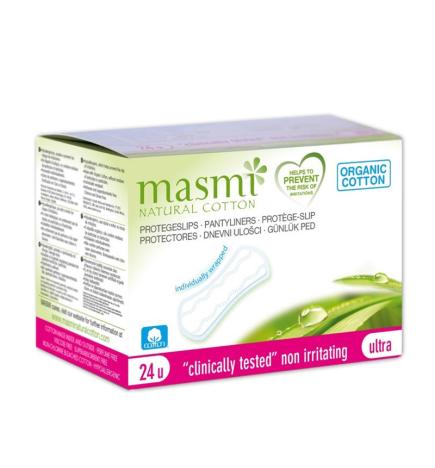 Protegeslip ultrafinos envase individual bio 24ud Masmi