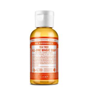 Jabon liquido arbol del te bio 60ml Dr. Bronner's