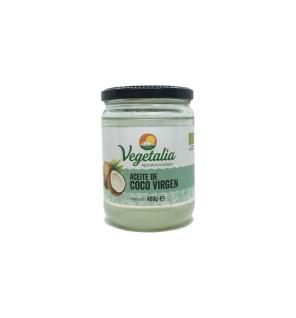 Aceite de Coco Virgen Bio 400g Vegetalia