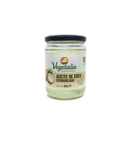 Aceite de Coco Desodorizado Bio 400g Vegetalia