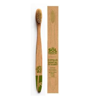 Cepillo de Bambu Adulto Sol Natural