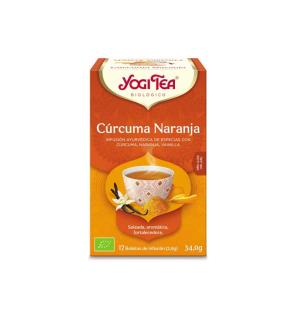 Yogi tea Curcuma Naranja Bio 17 filtros BIO