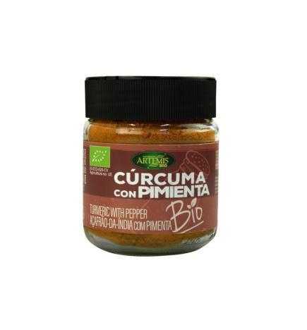 Curcuma con pimienta XL Bio 80g Especias Artemis