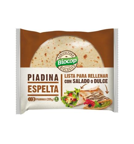 Piadina de espelta bio 225g Biocop