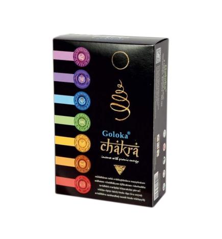 Incienso Goloka Chakra 12x15g Nag Champa