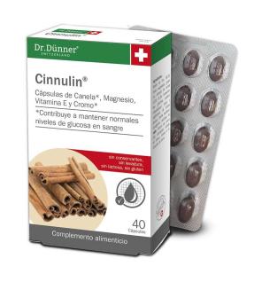 Canela con cinnulin 40 capsulas Dr Dunner