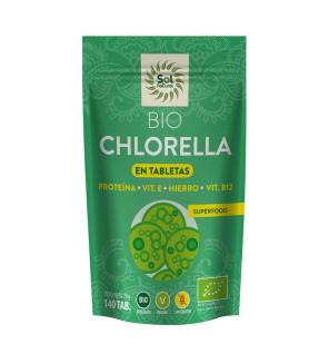 Chlorella Bio 140 tabletas Sol Natural