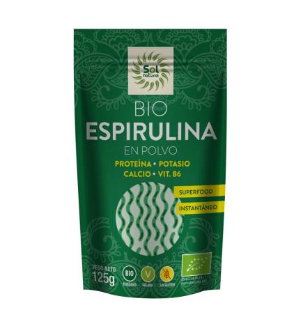 Espirulina en polvo Bio 125g Sol Natural