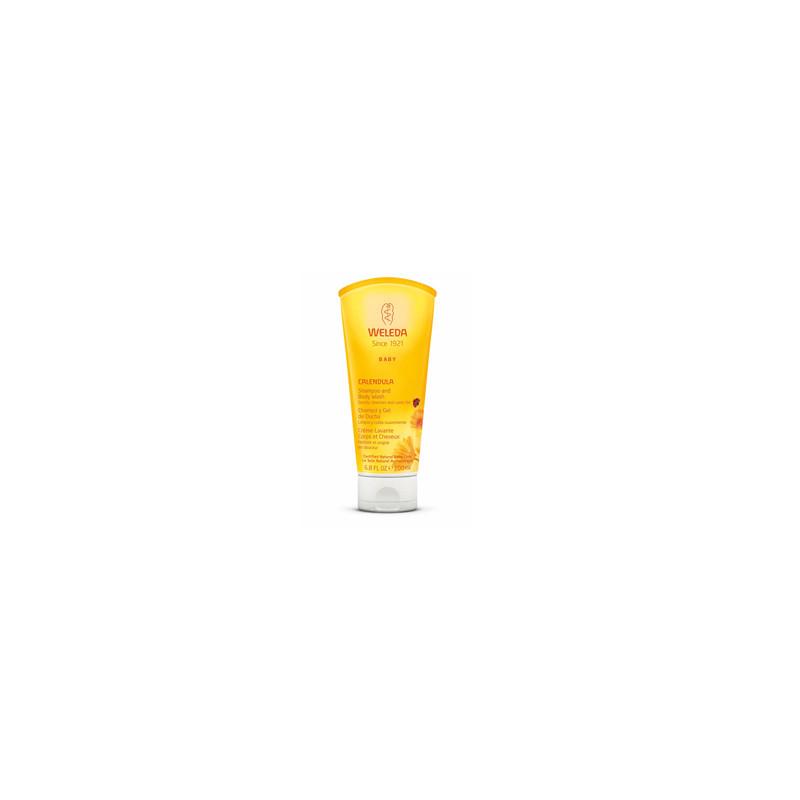 Gel-champu de calendula bebe y niño 200ml Weleda