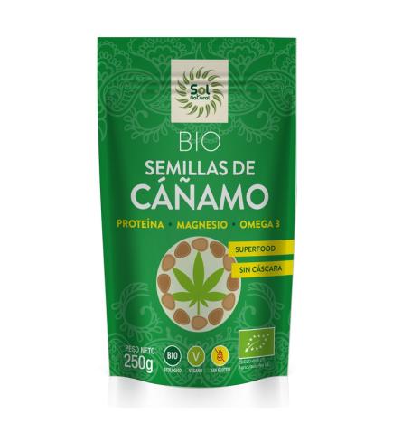 Semillas de cañamo Bio 250g Sol Natural