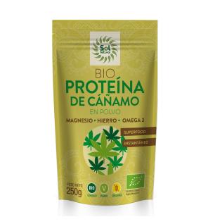 Proteina de cañamo en polvo Bio 250g Sol Natural