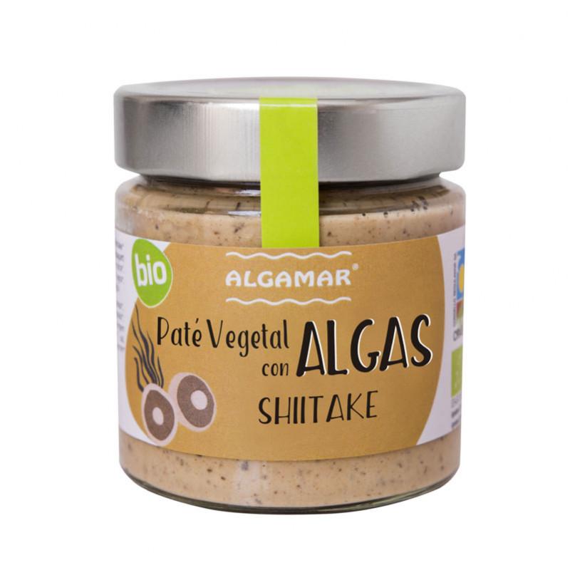 Pate vegetal con algas y shitake Bio 180g Algamar