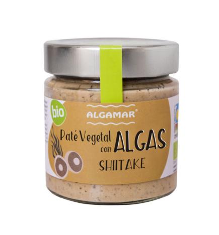 Pate vegetal con algas y shitake Bio 180g Algamar