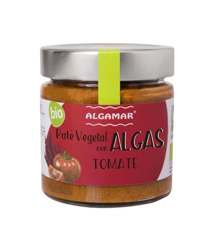 Pate vegetal con algas y tomate Bio 180g Algamar