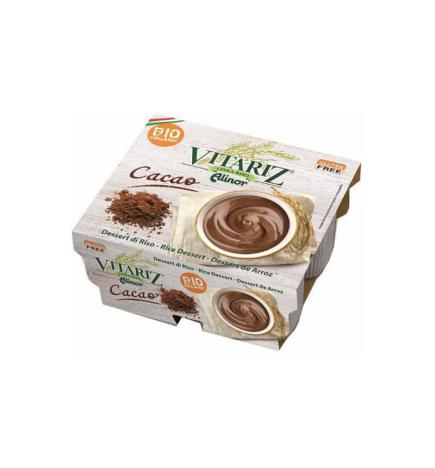 Postre de arroz chocolate Bio 4x100g Vitariz