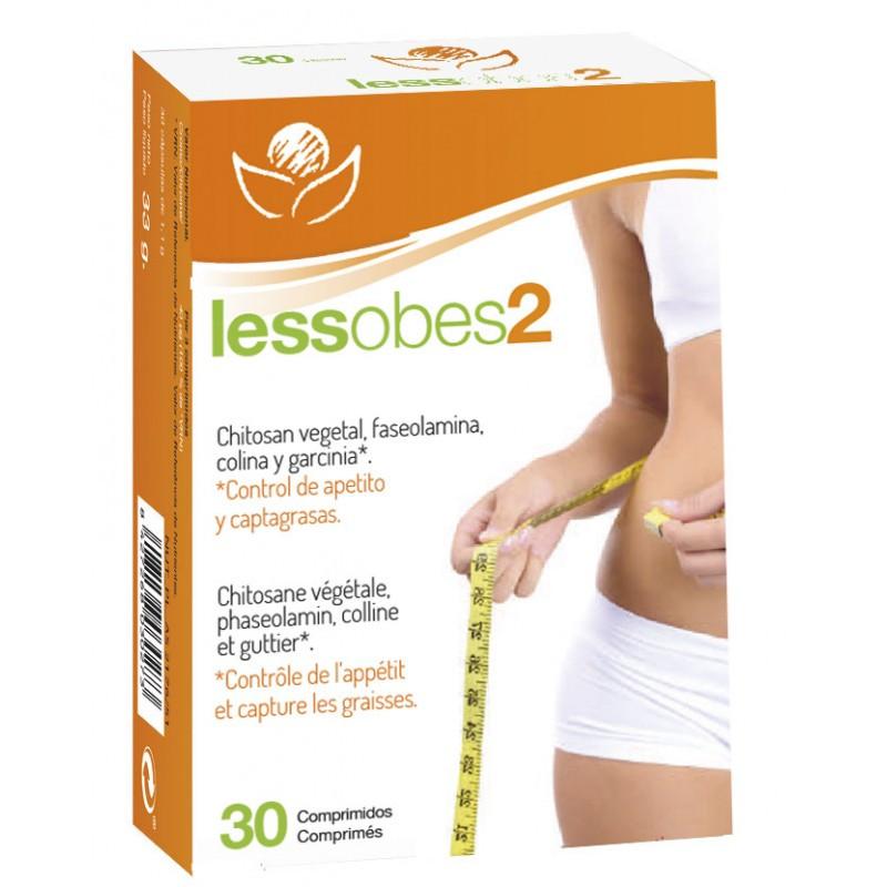 Lessobes 2 Control Calorias 30 comprimidos Bioserum