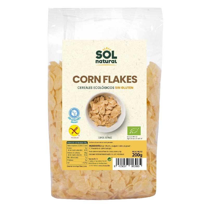 Corn flakes sin gluten Bio 200g Sol Natural