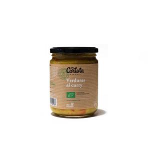 Verduras al curry Bio 425g Carlota Organic