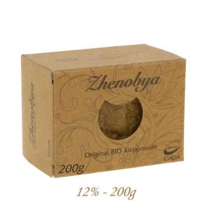 Jabon de Alepo 88% - 12% 200g Zhenobya