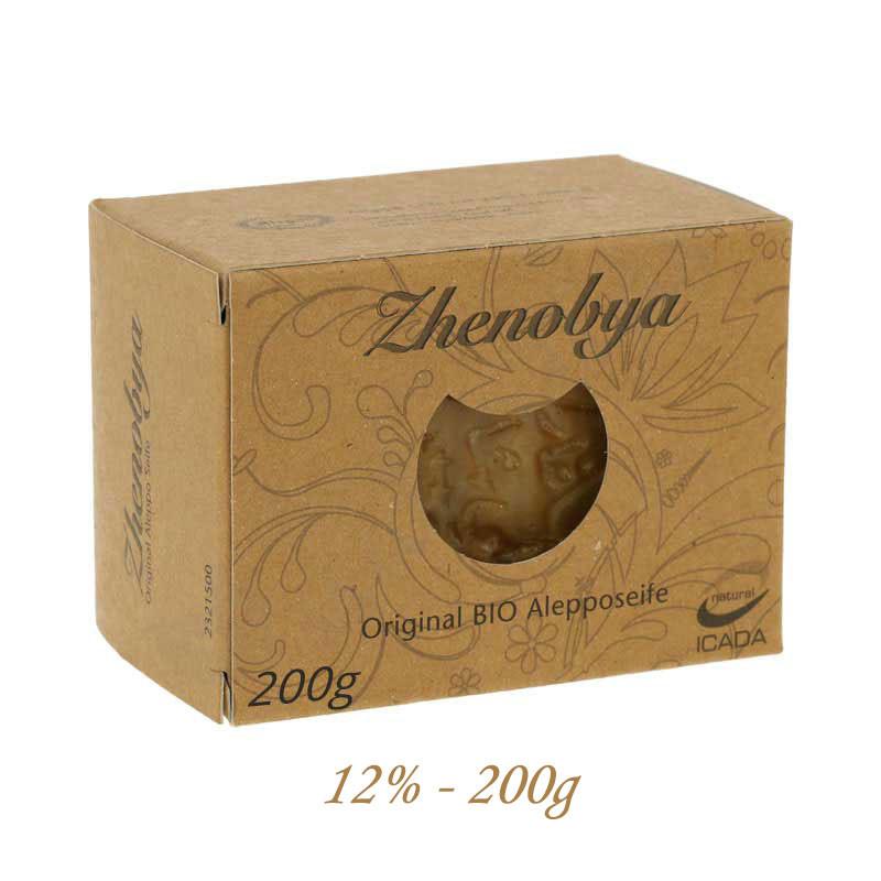 Jabon de Alepo 88% - 12% 200g Zhenobya