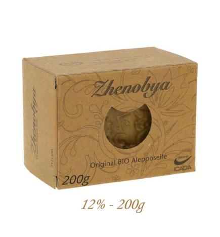 Jabon de Alepo 88% - 12% 200g Zhenobya