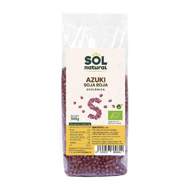 Azuki-Soja roja Bio 500g Sol Natural