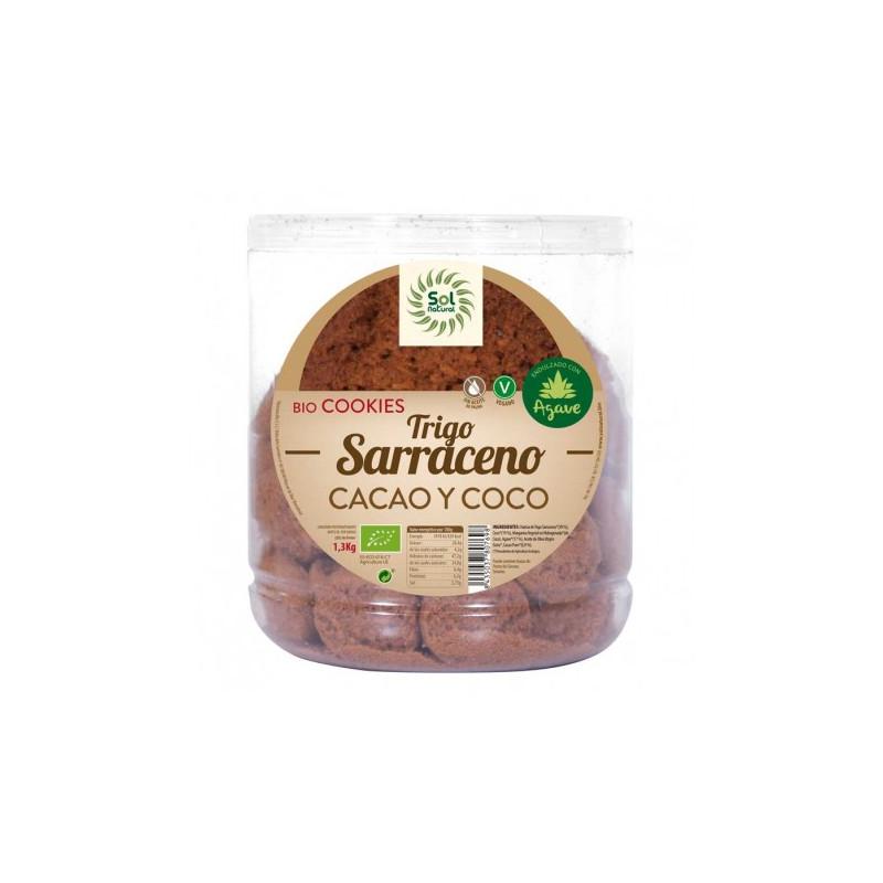 Galletas Granel T.Sarraceno Coco Cacao Bio 1.3Kg Sol Natural