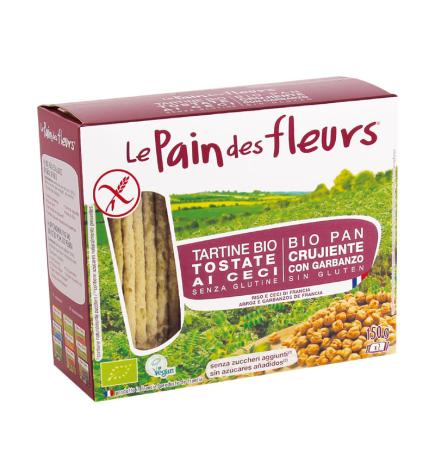 Cracker Garbanzo Sin gluten Bio 150g Le Pain des Fleurs