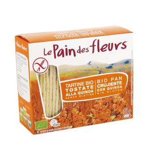 Cracker Quinoa Sin gluten Bio 150g Le Pain des Fleurs