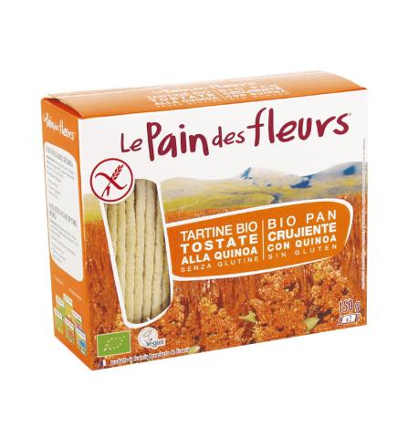 Cracker Quinoa Sin gluten Bio 150g Le Pain des Fleurs