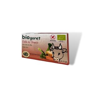 Caldo de ternera en cubitos bio 6x11g BioGoret