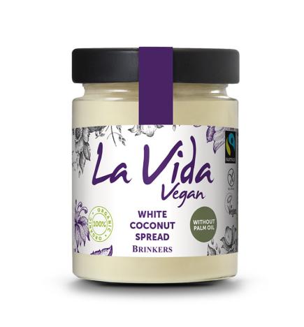 Crema Blanca con Coco Bio 270g La vida Vegan