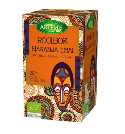 Rooibos Naranja Chai Bio 20 filtros Artemis