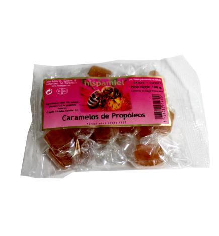 Caramelos Miel y Propoleo 100g Hispamiel