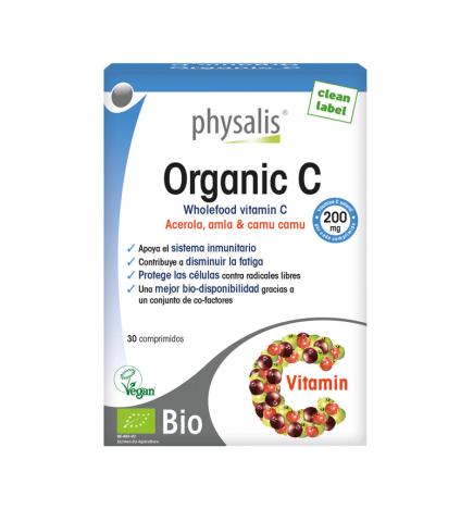 Organic C (vitamina C) bio 30 comprimidos Physalis