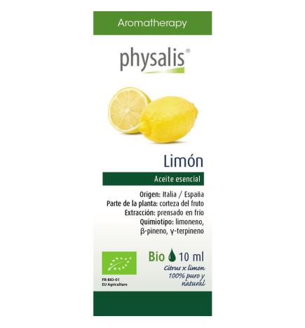 Aceite esencial de limon bio 30ml Physalis