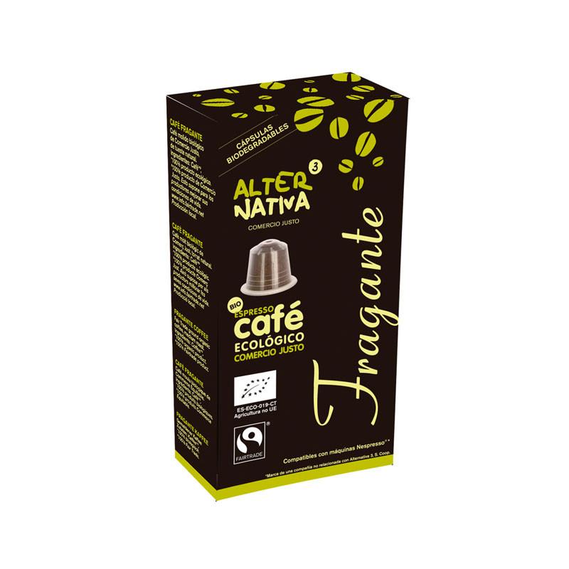 Cafe Fragante capsulas bio 10x5g Alternativa 3