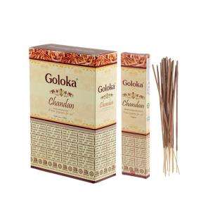 Incienso Goloka Chandan/Sandalo 12x15g Nag Champa